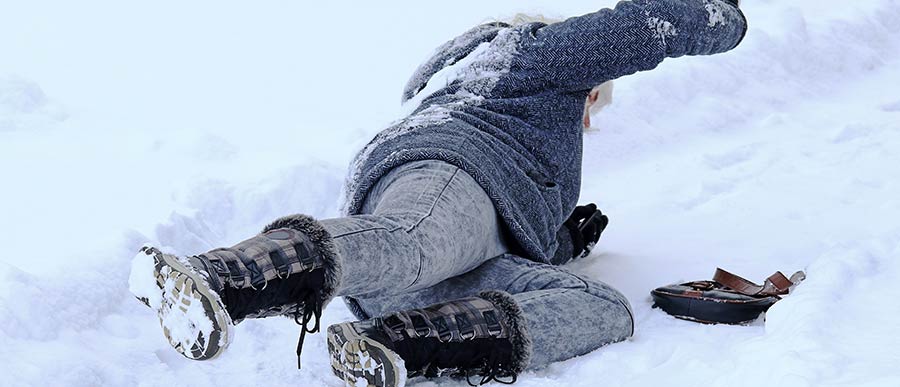 Slip Fall Ice Accident NY